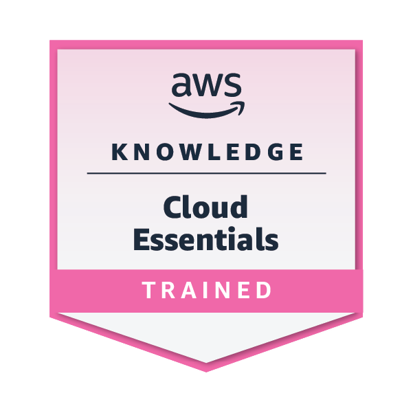 AWS Knowledge: Cloud Essentials badge