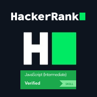 JavaScript (Intermediate) badge